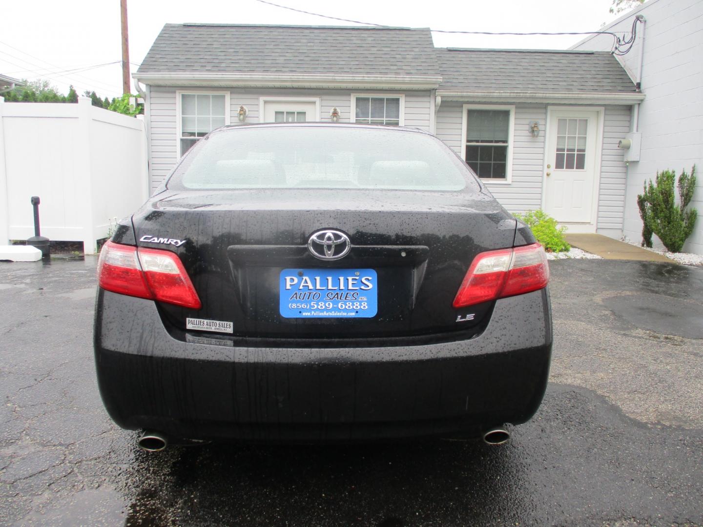 2007 BLACK Toyota Camry LE V6 (4T1BK46KX7U) with an 3.5L V6 DOHC 24V engine, 6-Speed Automatic Overdrive transmission, located at 540a Delsea Drive, Sewell, NJ, 08080, (856) 589-6888, 39.752560, -75.111206 - Photo#6